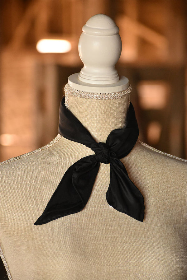 Black Fashion Scarf