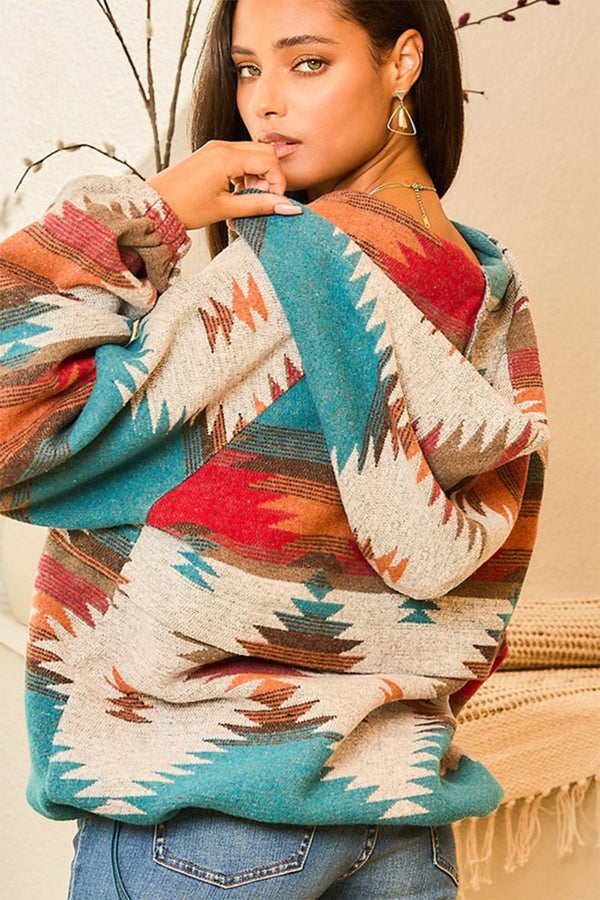 The Backroad Hoodie Teal
